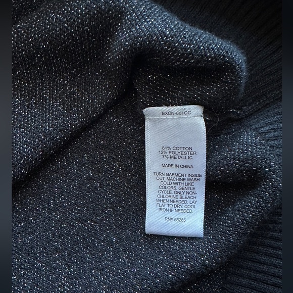 Express black sparkly sweater size M - Picture 8 of 8
